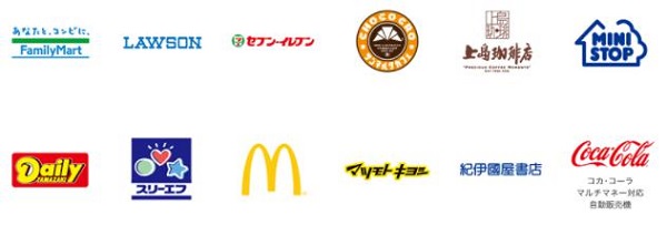 楽天Edyが使えるお店