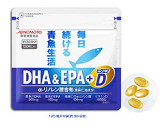 味の素「DHA&EPA+ビタミンD」