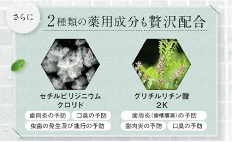 ホワイトニング歯磨き粉「オーラルル」有効成分